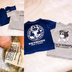 Backwoods toddler tees